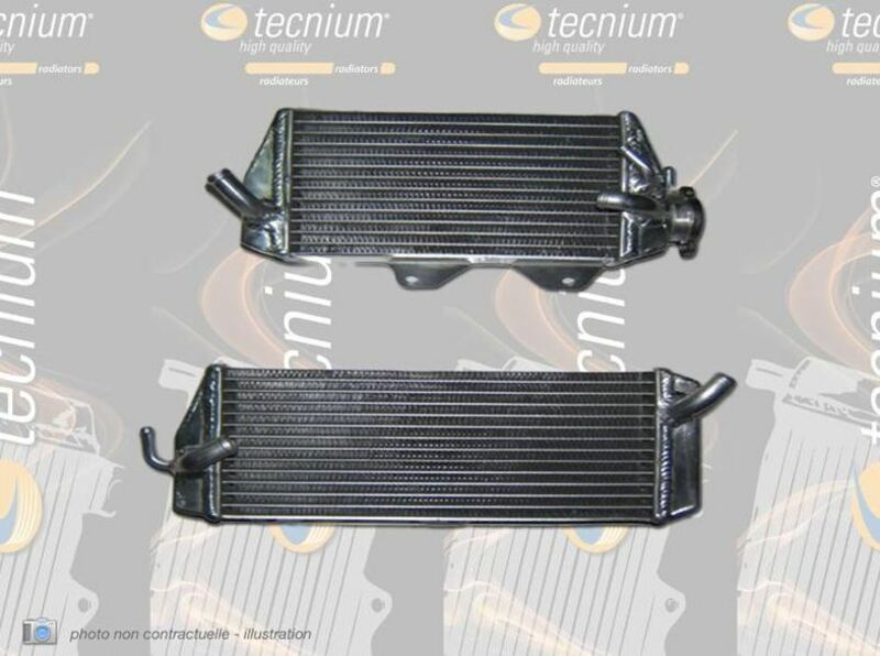 Radiateur surdimensionné Tecnium gauche - Honda CRF450R