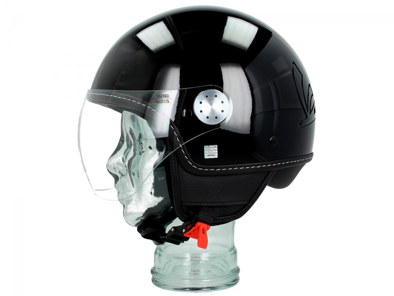 Casque jet Vespa Visor 3.0 noir