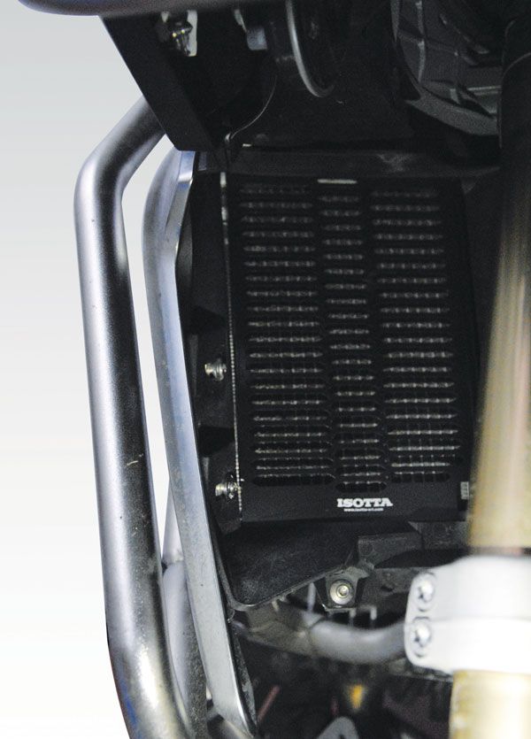 Grille de calandre pour BMW R 1200 GS LC /Adventure LC, alu, noir