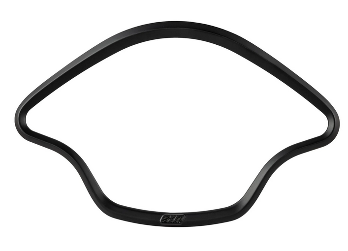 Anneau décoratif tachymètre pour Vespa Primavera/Sprint/Elettrica 50-150ccm 2T/4T AC, noir mat