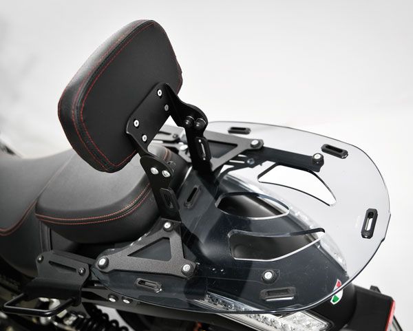 Dossier réglable pour le passager pour Moto Guzzi Audace (17-20)