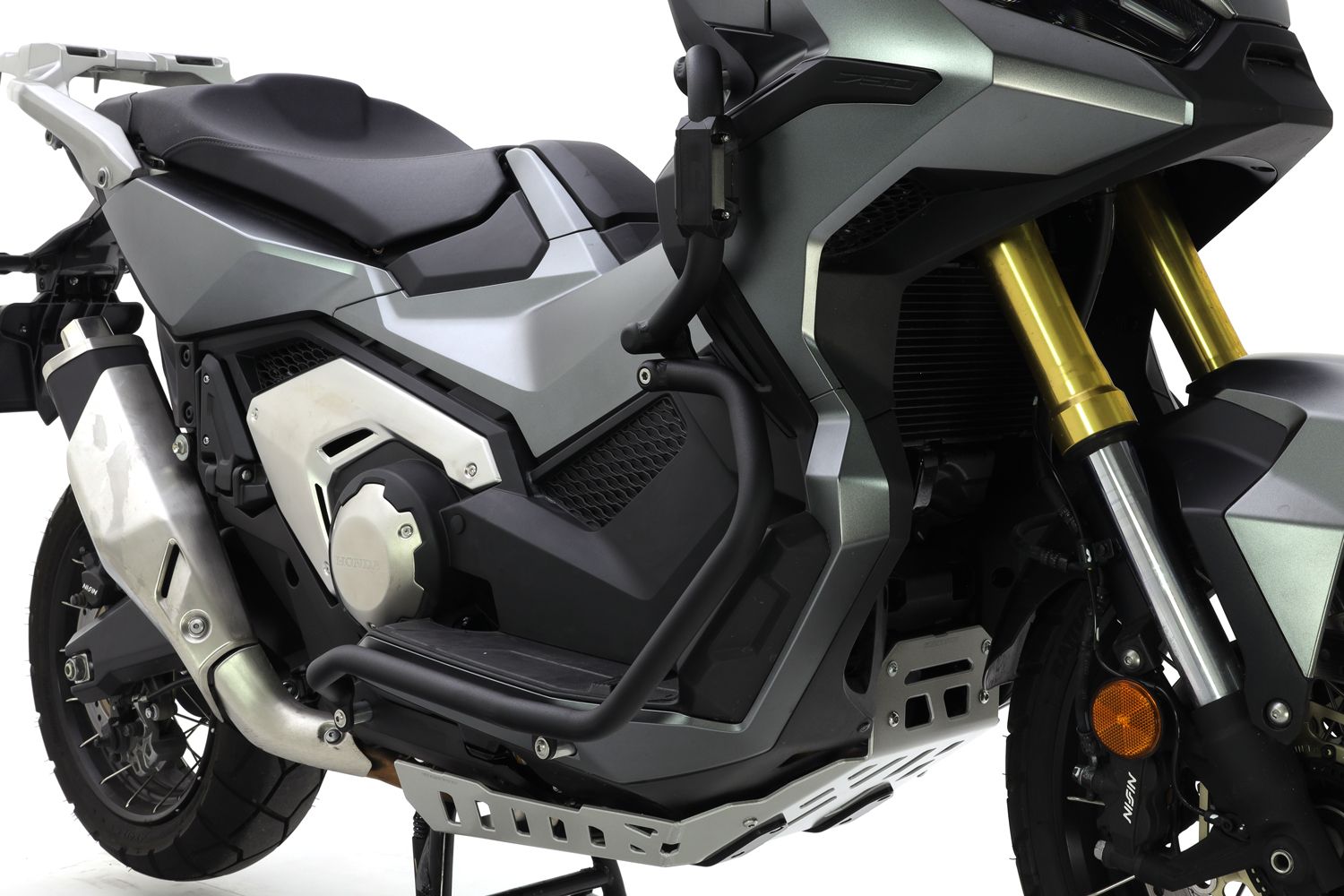 Arceaux de sécurité en aluminium noir pour Honda X-ADV (21-24) - Isotta