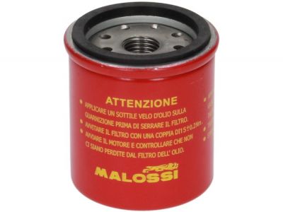 Filtre à huile Malossi Red Chilli, rouge