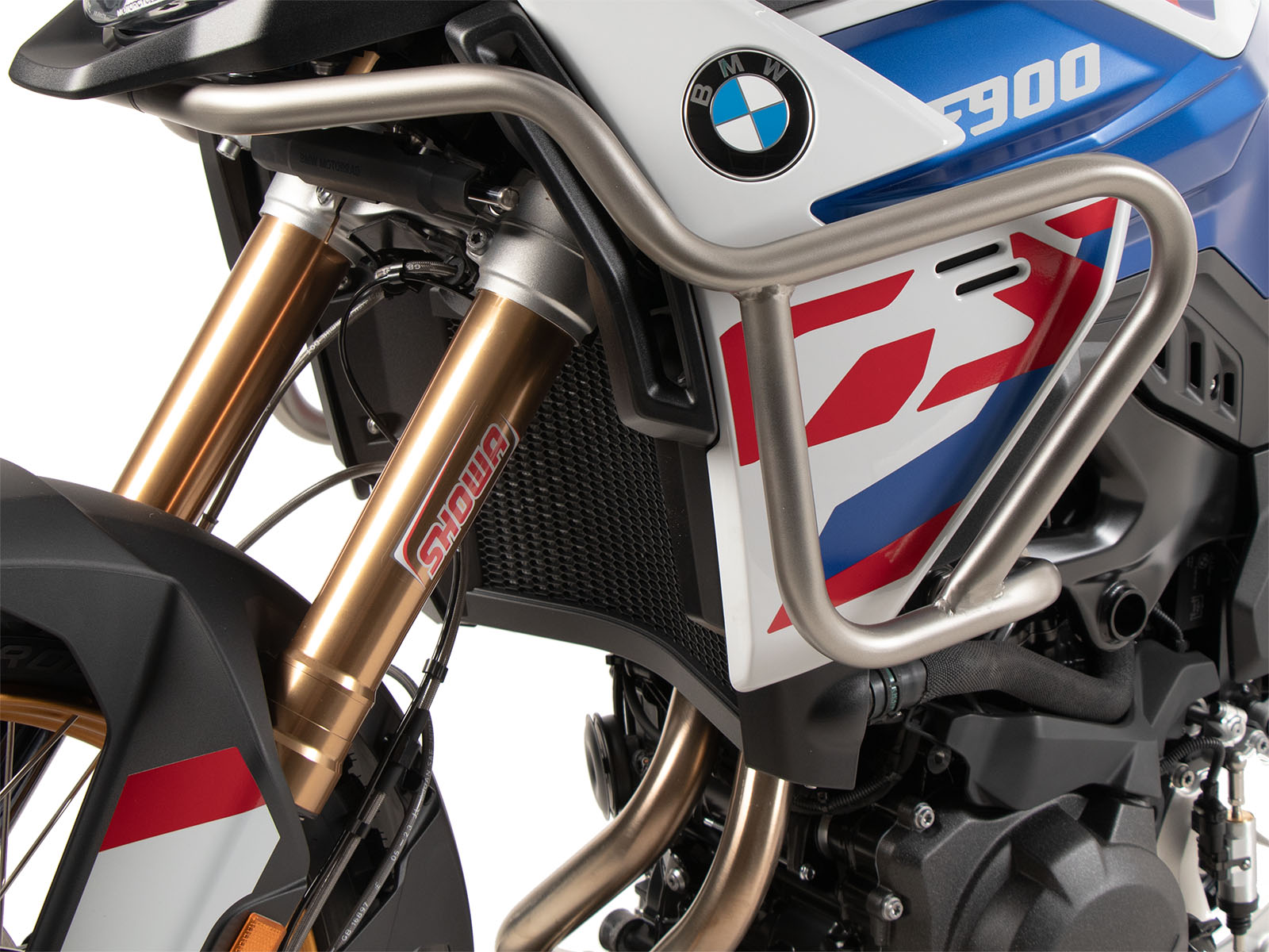Arceau de protection du réservoir en acier inoxydable pour BMW F 900 GS (24-) Hepco & Becker