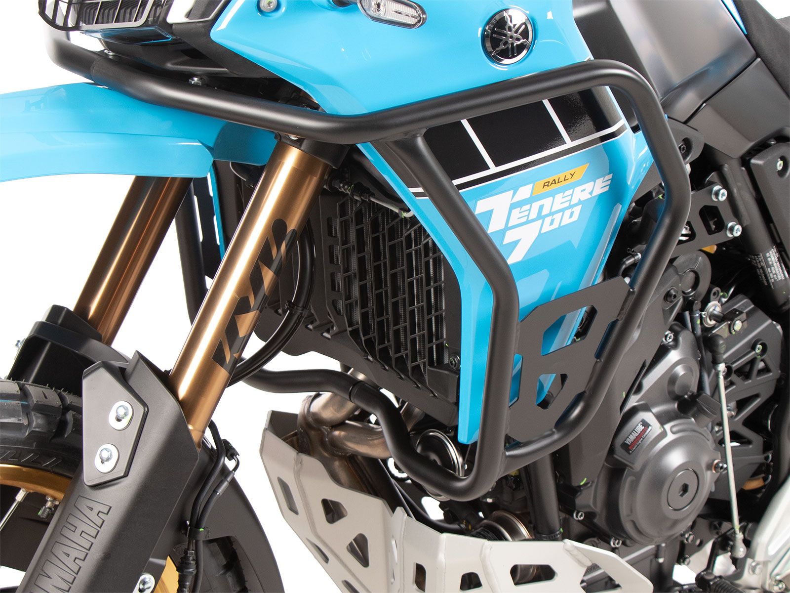 Arceau de protection de réservoir "Solid" noir pour Yamaha Ténéré 700 Rally (25-) Hepco & Becker