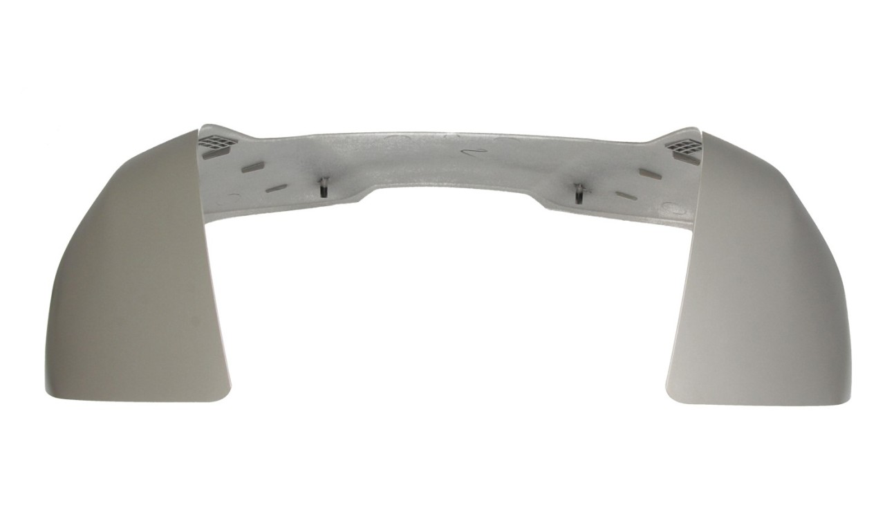 Couverture argent mat pour Piaggio Top Case 52L