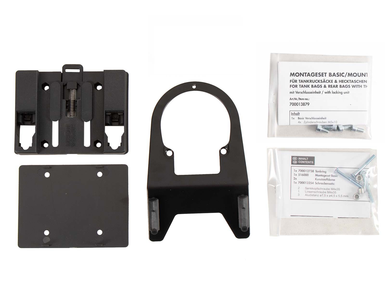 Anneau de réservoir Basic avec unité de fermeture de la sacoche de réservoir pour Honda CMX 1100 Rebel /DCT /SE (25-)