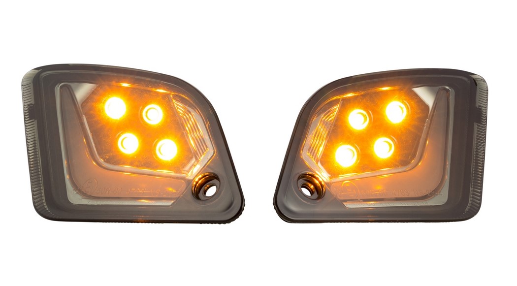 Kit clignotants arrière gauche/droite pour Vespa GTS/GTS Super/GTV/GT 60/GT/GT L ('03-'13), teinté