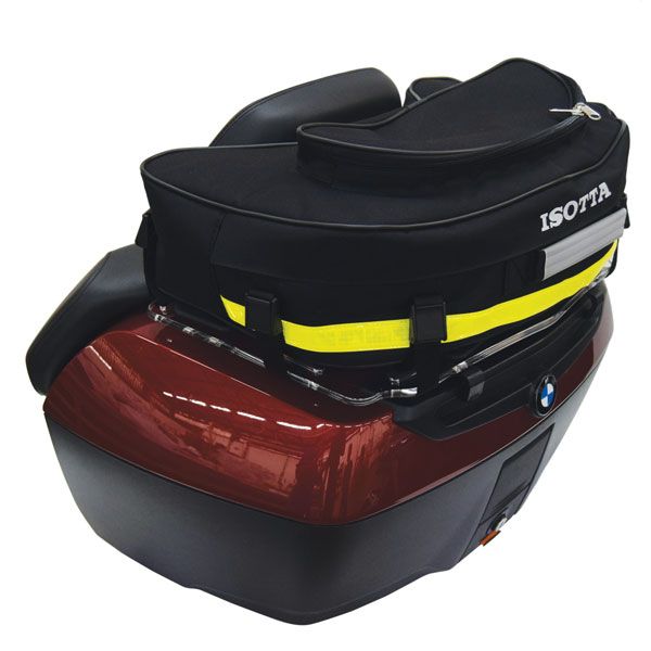 Sacoche arrière pour porte-bagages pour top case BMW K 1600 GTL (10-), nylon cordura, noir