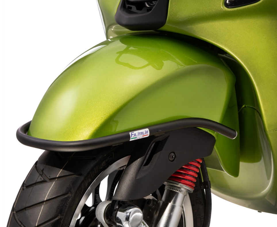 Pare-chocs aile avant pour Vespa Primavera/Sprint/Elettrica 50-150ccm, noir mat