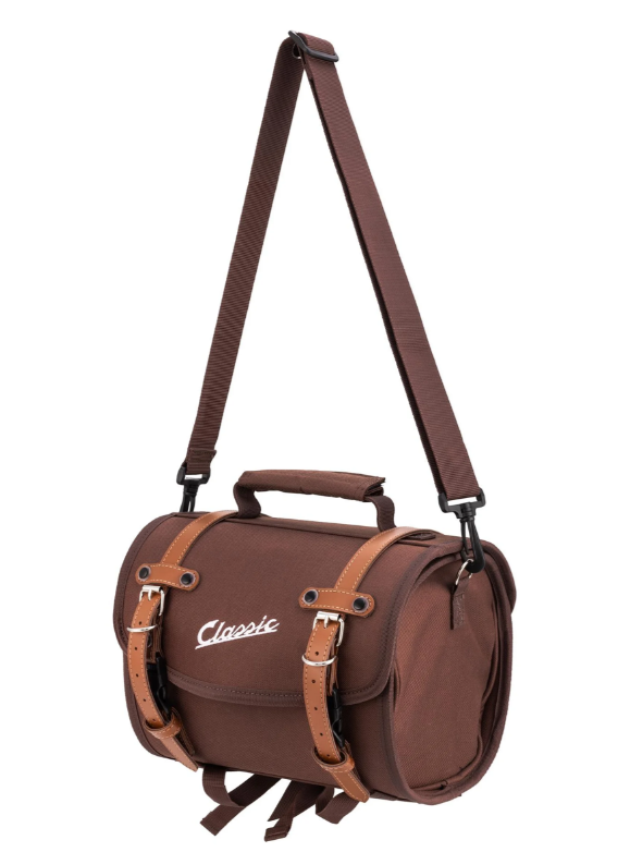 Sac "Classic" petit pour Vespa, nylon, tobacco marron