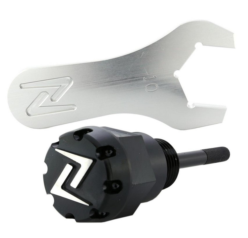 Bouchon de remplissage d'huile moteur pour Vespa, noir