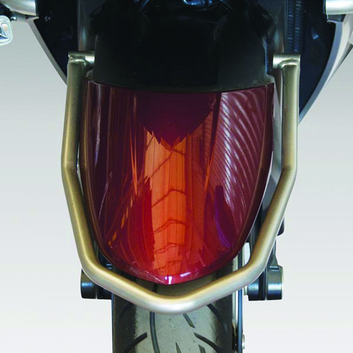 Protection antichoc de l'aile avant pour BMW K 1600 GT /GTL (10-16), grise