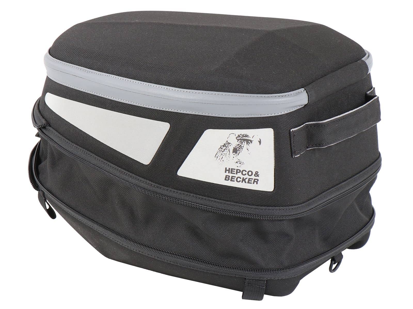 Royster Rearbag Sport sacoche arrière noir/gris incl. fixation basic Hepco & Becker