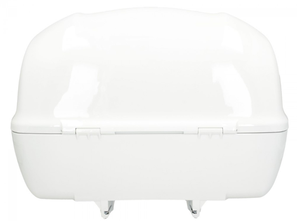 Top case original 32 l. pour Vespa Primavera / Sprint / GTS / PX - Blanc Montebianco / Innocenza 544