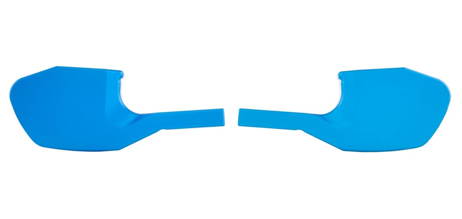 Adaptateur de repose-pieds passager pour Vespa GTS/GTS Super/GTV/GT 60/GT/GT L 125-300ccm, bleu mat