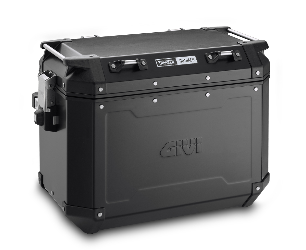 Givi Kit de valises latérales en aluminium Trekker Outback 48L noir Monokey