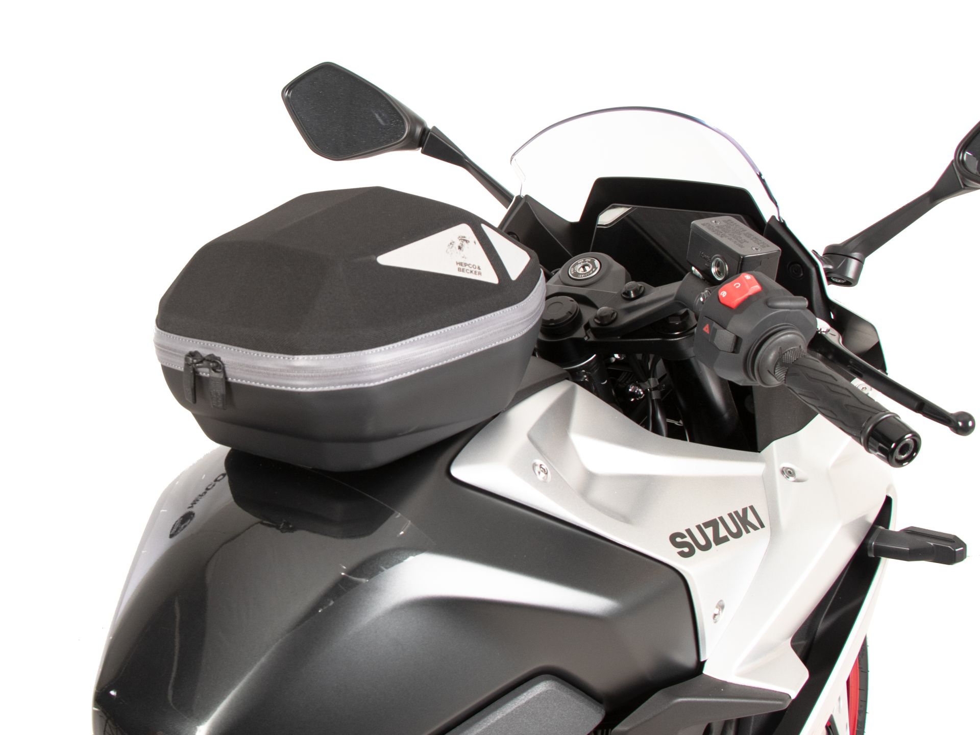 Anneau de réservoir Basic avec unité de fermeture de la sacoche de réservoir pour Suzuki GSX-8R (24- ) Hepco & Becker