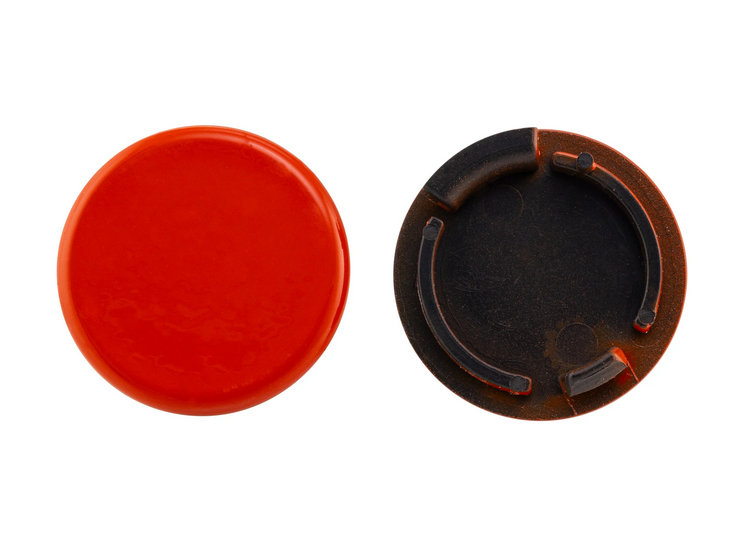 Cache trou de rétroviseur gauche & droite pour Vespa GTS/GTS Super 125 /300ccm (2023-), orange