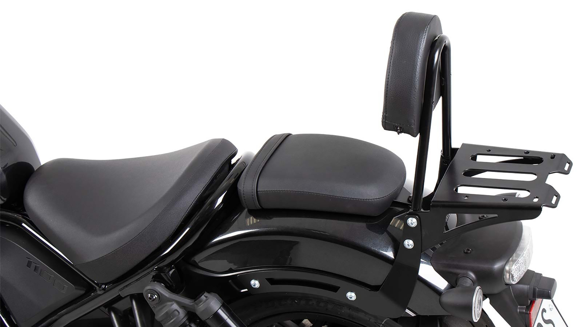 Sissybar avec porte-bagages pour Honda CMX 1100 Rebel /DCT (21-24) Hepco & Becker