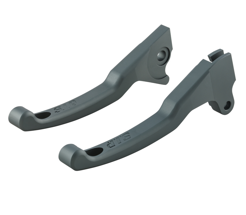 Kit levier de frein sport Shorty pour Vespa LX /LXV /S /Primavera /Sprint 50-150ccm, gris mat