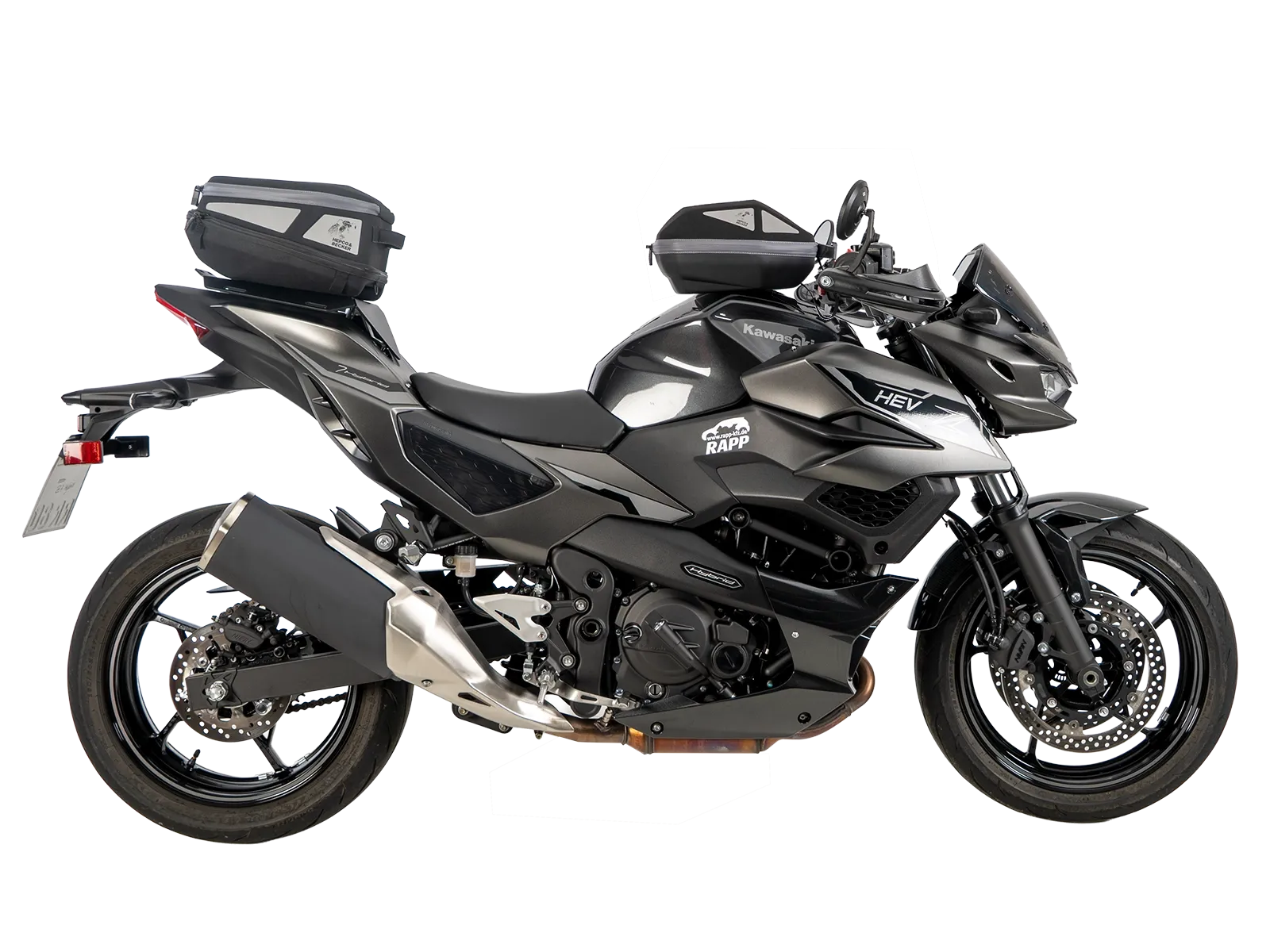 Sportrack noir pour Kawasaki Z 7 Hybrid (24-) Hepco & Becker