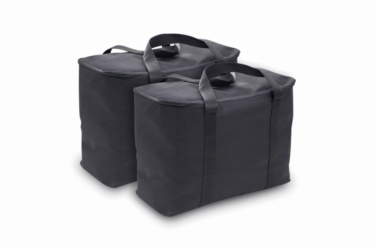 Poches intérieures noires pour valises latérales en aluminium pour Aprilia Tuareg 660 /Rally