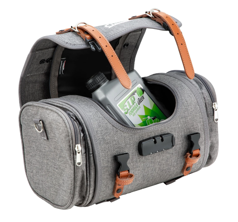 Sac "Classic" petit pour Vespa, nylon, gris