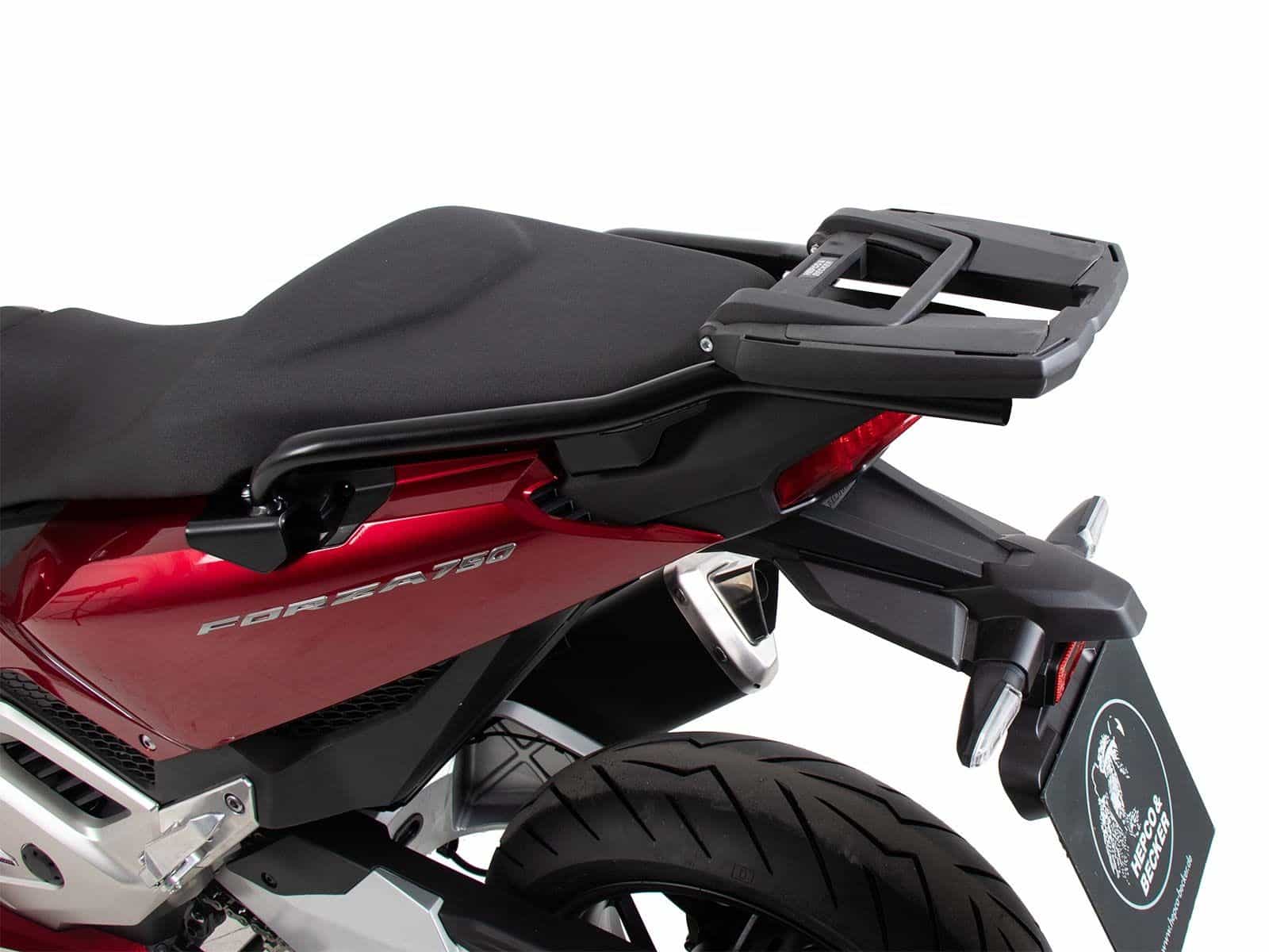 Easyrack porte-topca noir pour Honda NSS 750 Forza (21-) Hepco & Becker