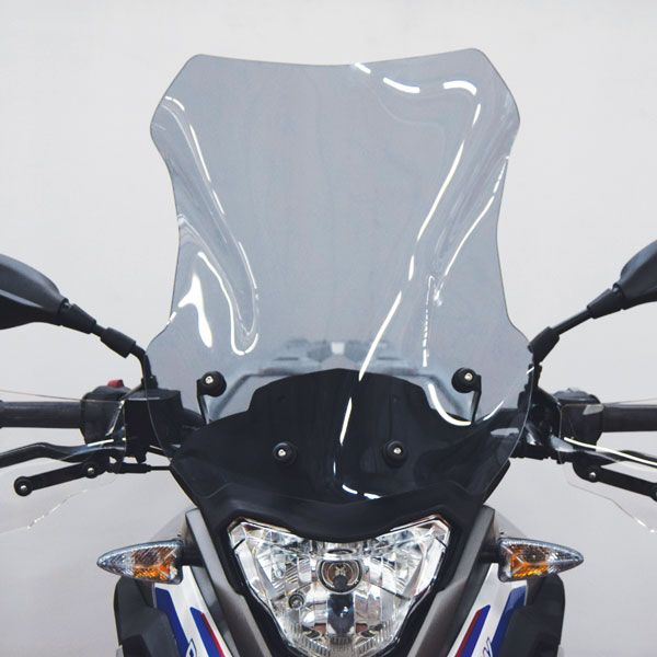 Pare-brise haut pour BMW G 310 GS (17-24), légèrement teinté