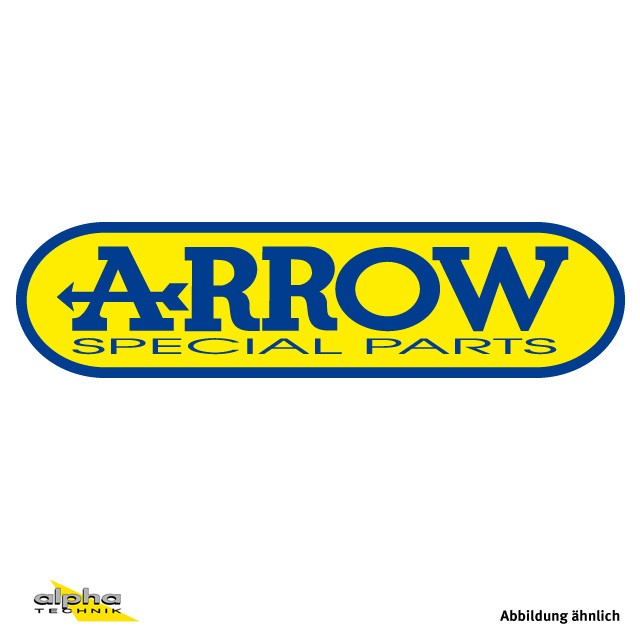 ARROW Aufkleber oval, 160 mm breit u. 45 mm hoch