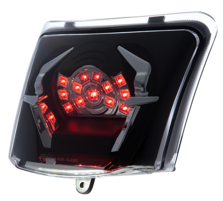 Feu arrière MK II LED pour Vespa GTS/GTS Super/GTV 125-300ccm HPE ('18-), clair