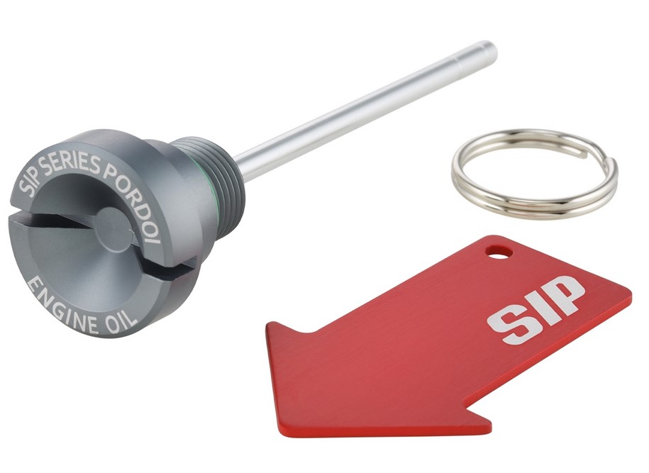 Bouchon de remplissage d'huile moteur pour Vespa GTS/GTS Super/GTV 300ccm HPE, gris mat