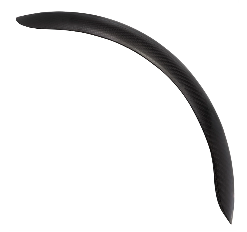 Aile Garelli Race EVO II sans support universel, pour Vespa PX 80-200ccm, carbone clair