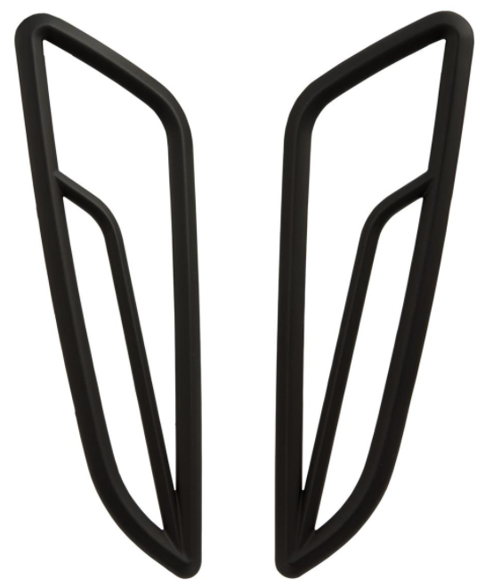 Grille de clignotants droite/gauche, avant pour Vespa Primavera/Sprint 50-150ccm 2T/4T AC, noir mat