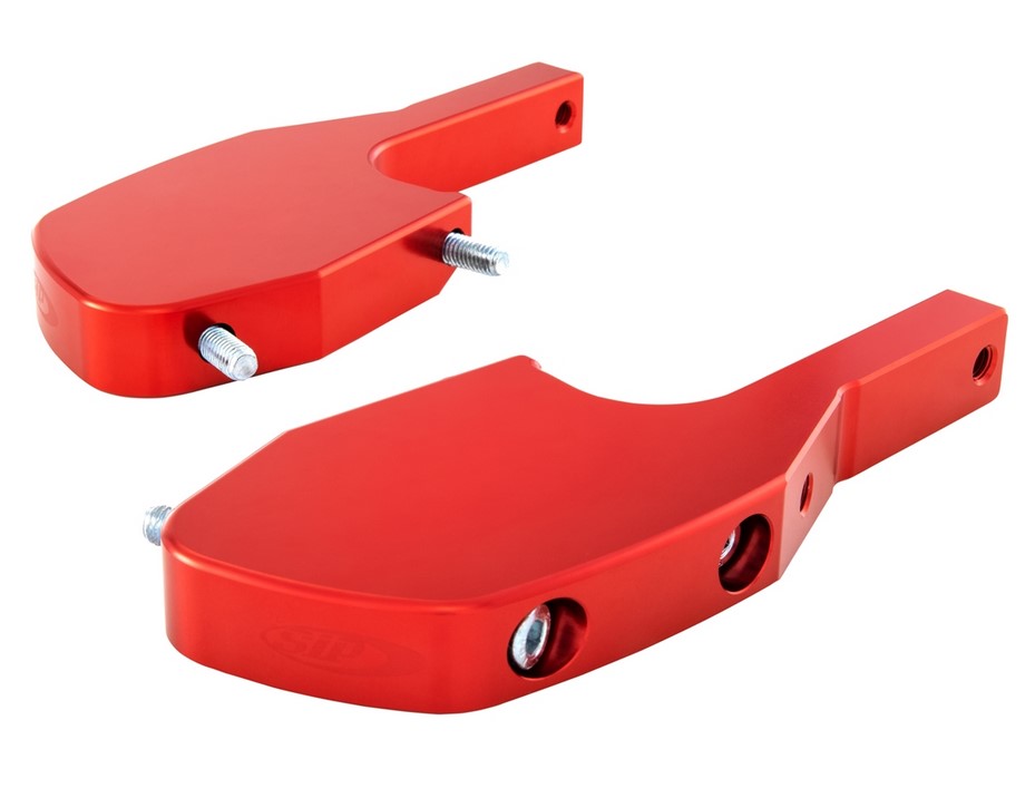 Adaptateur de repose-pieds passager pour Vespa GTS/GTS Super/GTV/GT 60/GT/GT L 125-300ccm, rouge