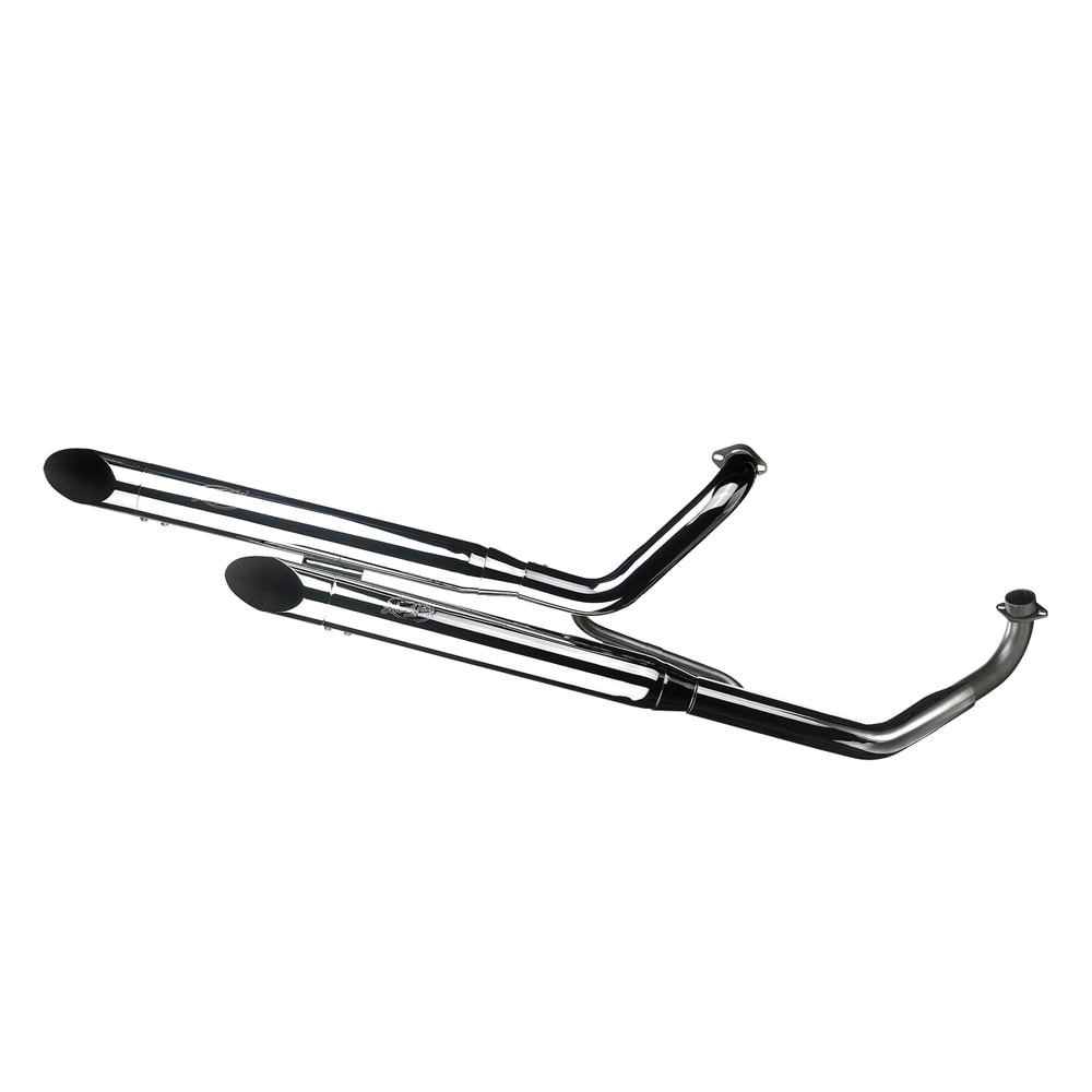 Système d'échappement LeoVince Silver Tail, Slip On pour Yamaha XV Virago