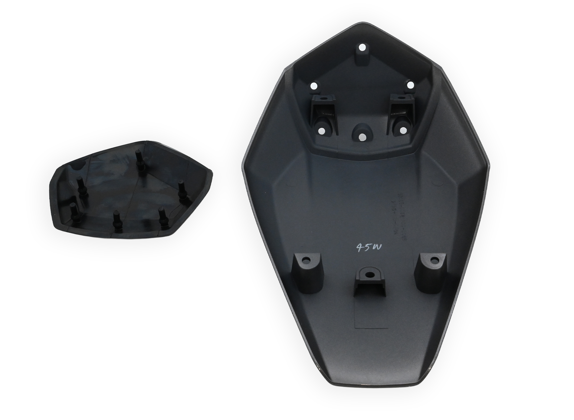 Couverture de siège passager (45W gris graphite métallique) pour Kawasaki Ninja ZX-6R (24-) Original