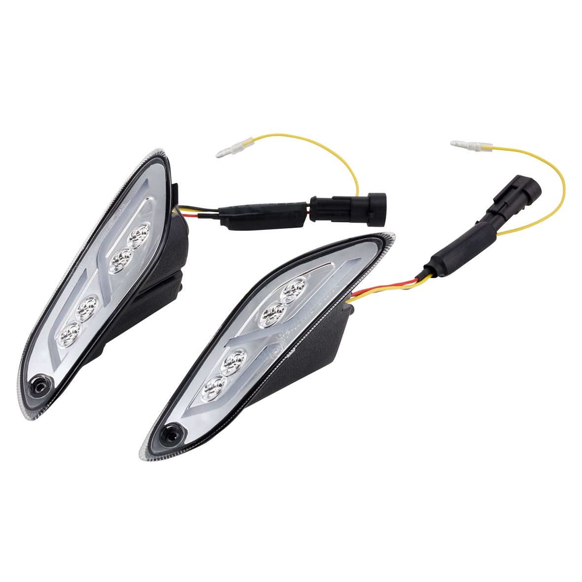 Kit clignotant arrière gauche / droite LED clair pour Vespa Primavera / Sprint 125-150ccm SIP Style