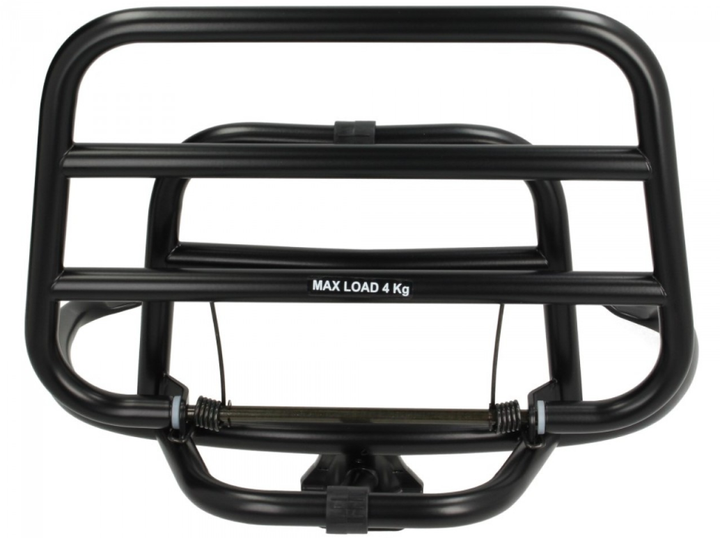 Porte-bagages arrière pliable Vespa Primavera / Sprint - Noir