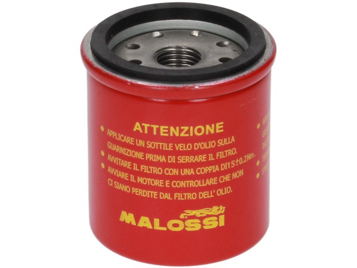 Filtre à huile Malossi Red Chilli, rouge