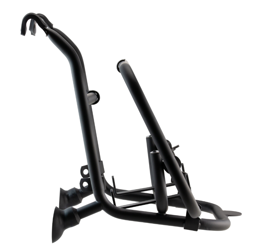 Porte-bagages avant pour Vespa PX 80-200ccm, pliable, noir