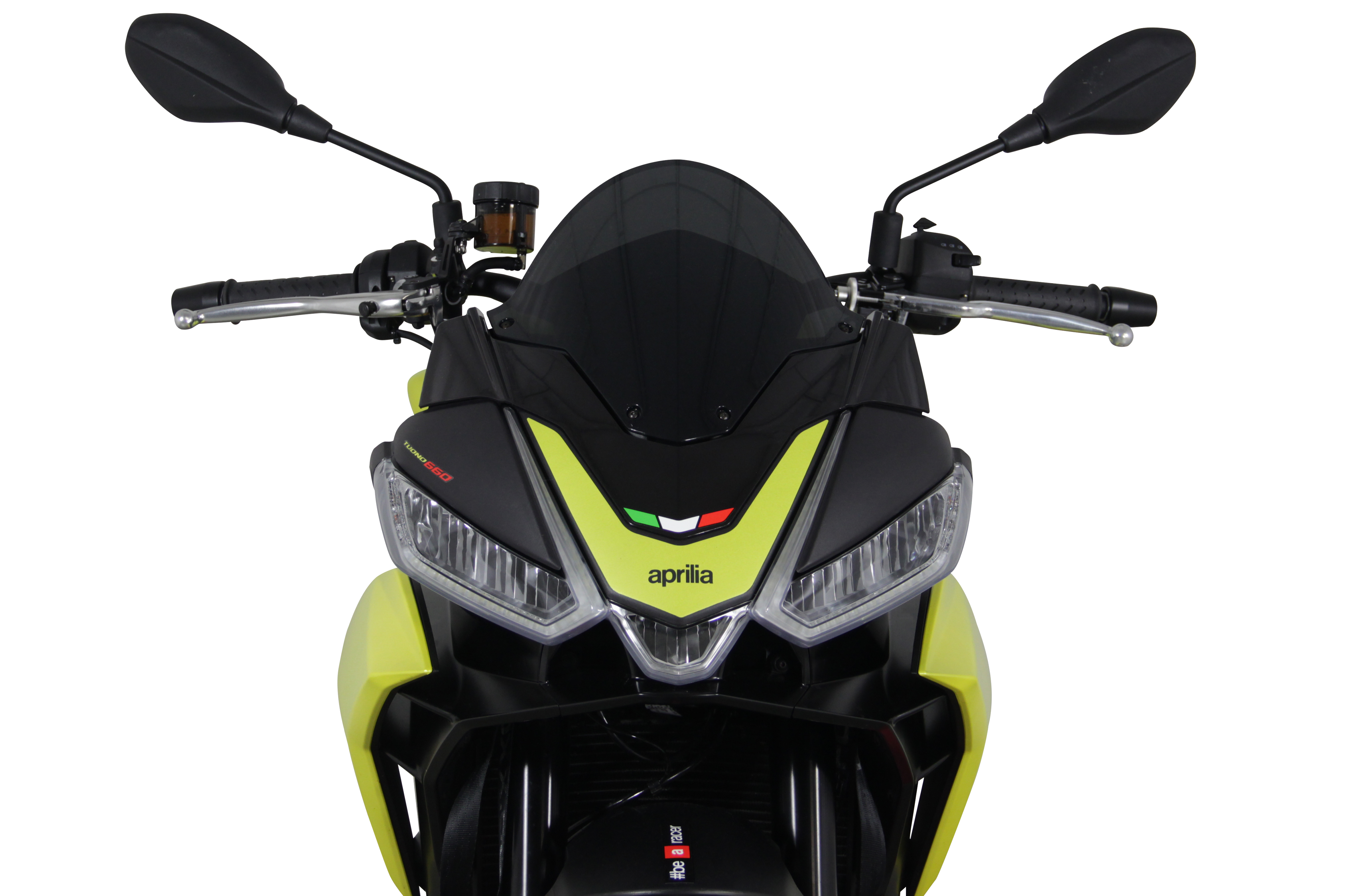Ecran MRA Racing "R" noir Aprilia Tuono 660 / V4 Factory (21-)
