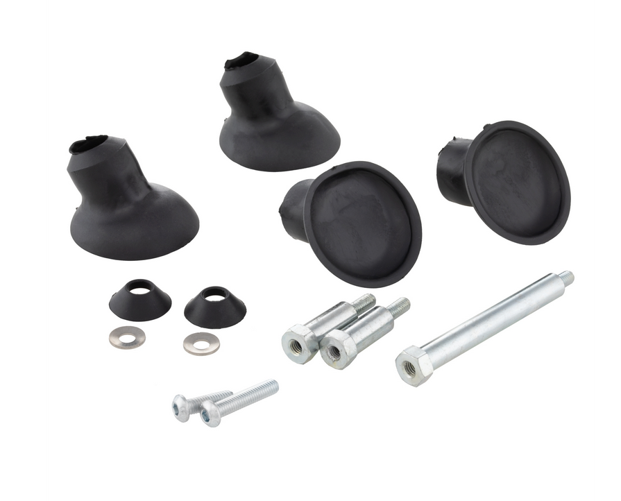 Porte-bagages avant pour Vespa GTS /GTS Super HPE /GTV 125/300 ('19-), pliable, noir mat