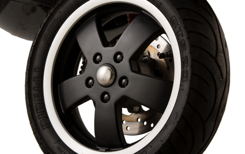 Cache boulon de roue avant ou arrière, noir