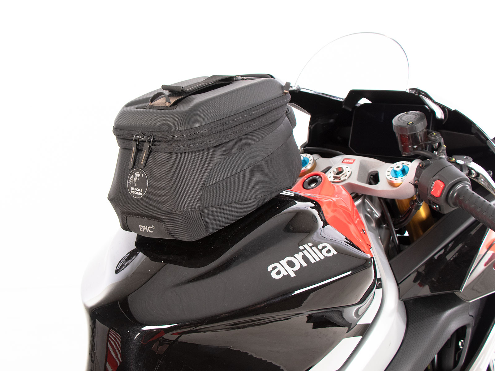 Anneau de réservoir Basic avec unité de fermeture de la sacoche de réservoir pour Aprilia RS 660 / Factory (25-)