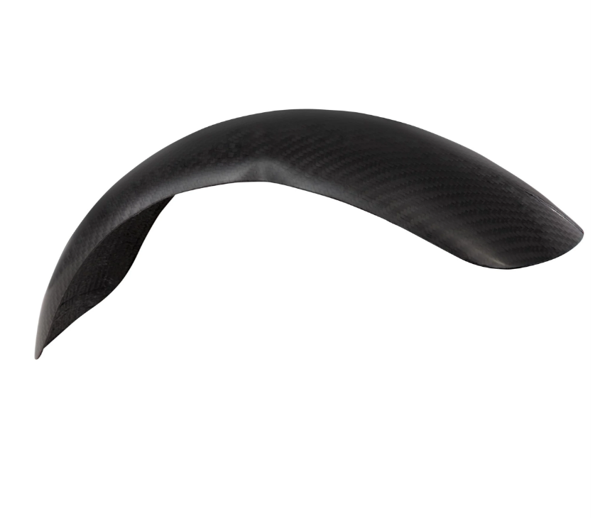 Aile Garelli Race EVO II sans support universel, pour Vespa PX 80-200ccm, carbone clair