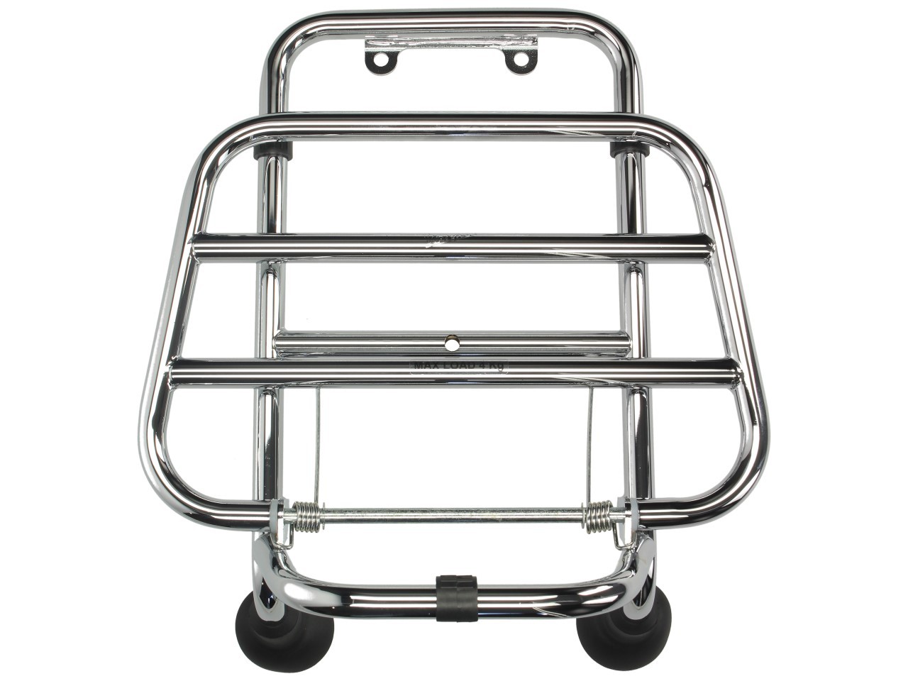 Porte-bagages avant, chromé, rabattable, pour Vespa GTS