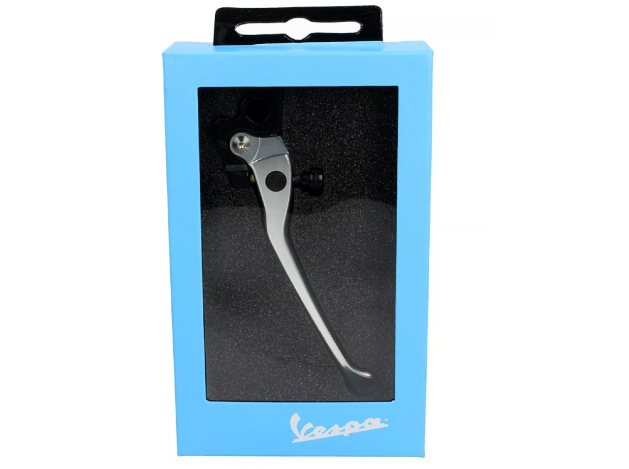 Kit guidon, aluminium anodisé, set poignées, leviers et embouts de guidon pour Vespa GTS