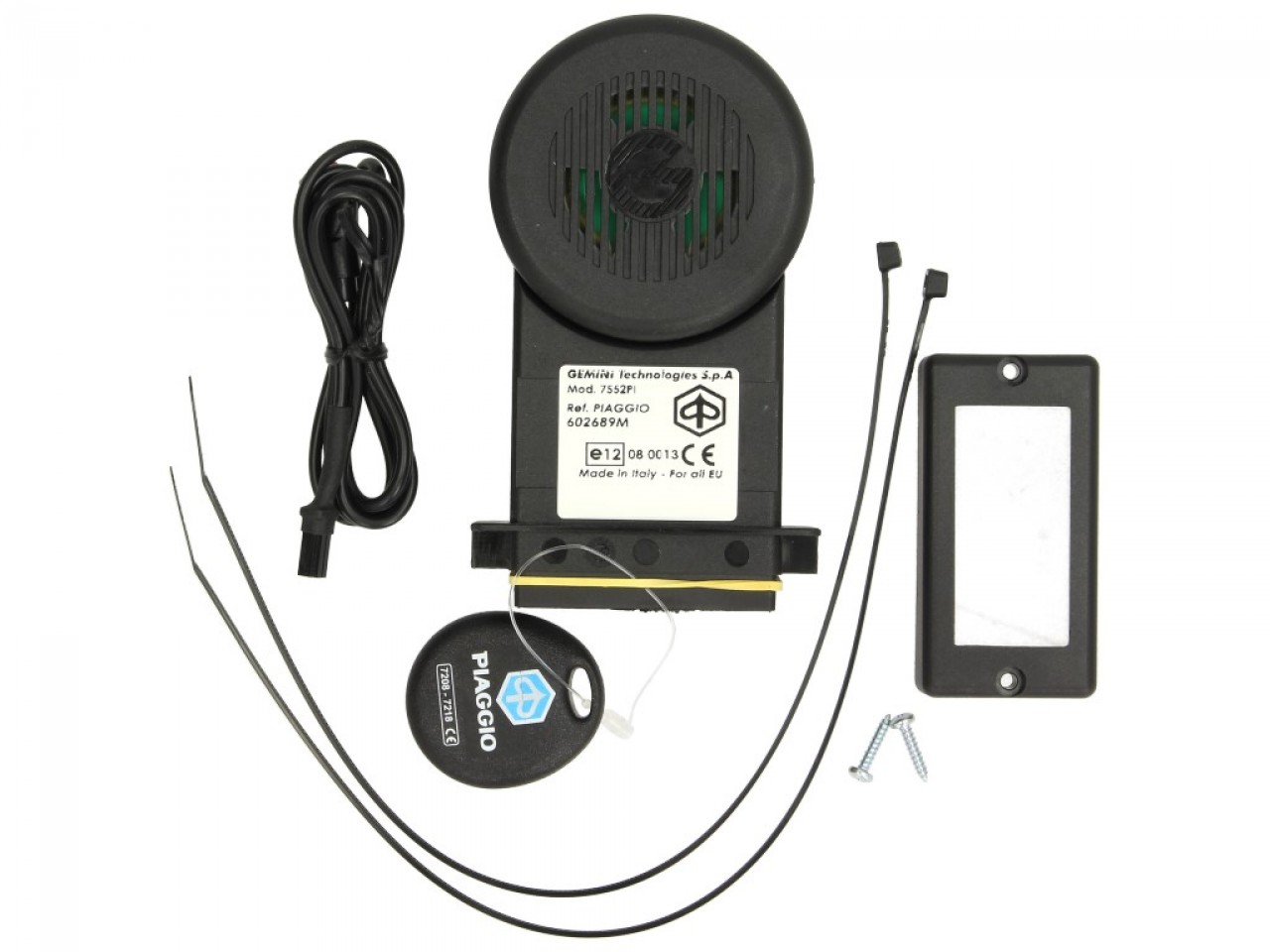 Système d'alarme E-1 pour Vespa